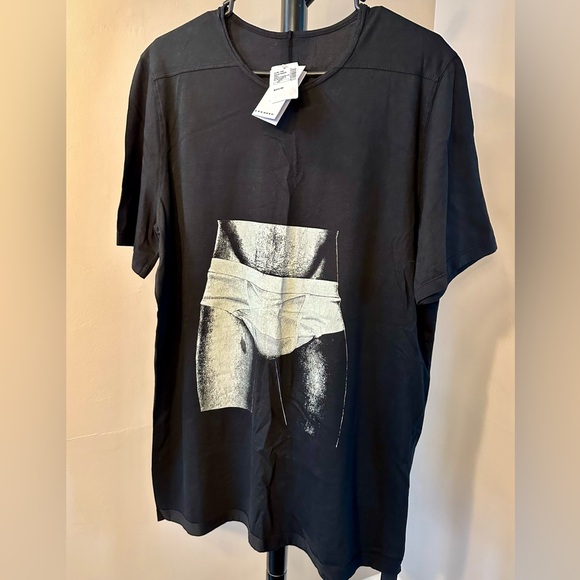 Rick Owens DRKSHDW Bathing Suit Motif Tee - XXL - Picture 3 of 6